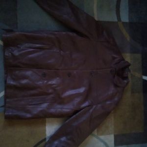 Men's leather jacket